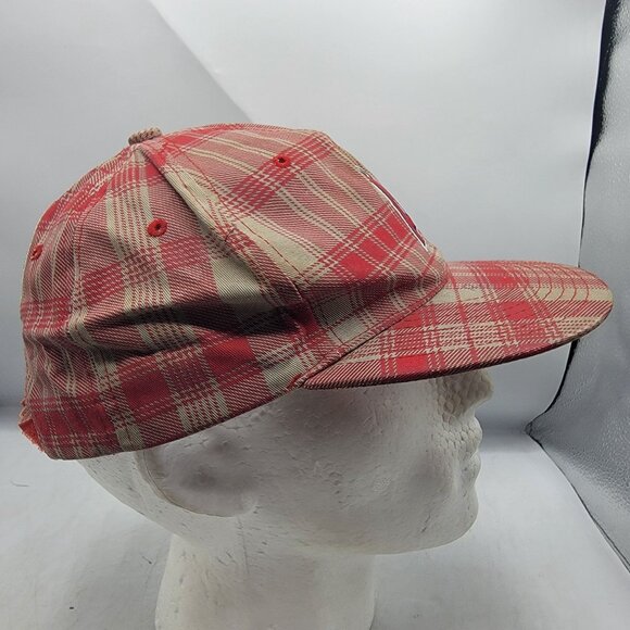 Los Angeles Angels 50th Anniversary Plaid Baseball Hat Cap Casual Adjustable - Picture 4 of 11